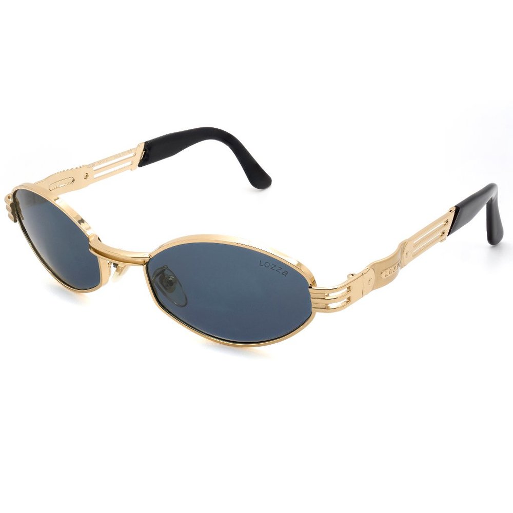Hexagonal vintage sunglasses by Lozza, Italy